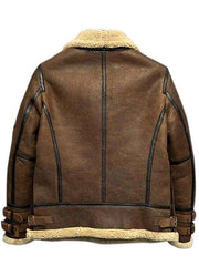 Men’s B3 Aviator Shearling Jacket | Classic Winter Outerwear
