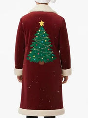 Long Santa Coat | Full-Length Holiday Outerwear