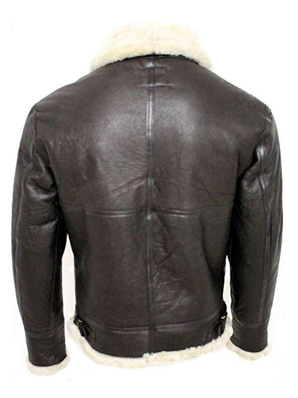 B3 Sheepskin Shearling Jacket | Men’s Winter Aviator Outerwear