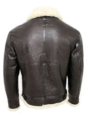 B3 Sheepskin Shearling Jacket | Men’s Winter Aviator Outerwear