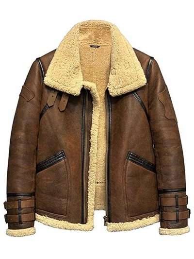 Men’s B3 Aviator Shearling Jacket | Classic Winter Outerwear